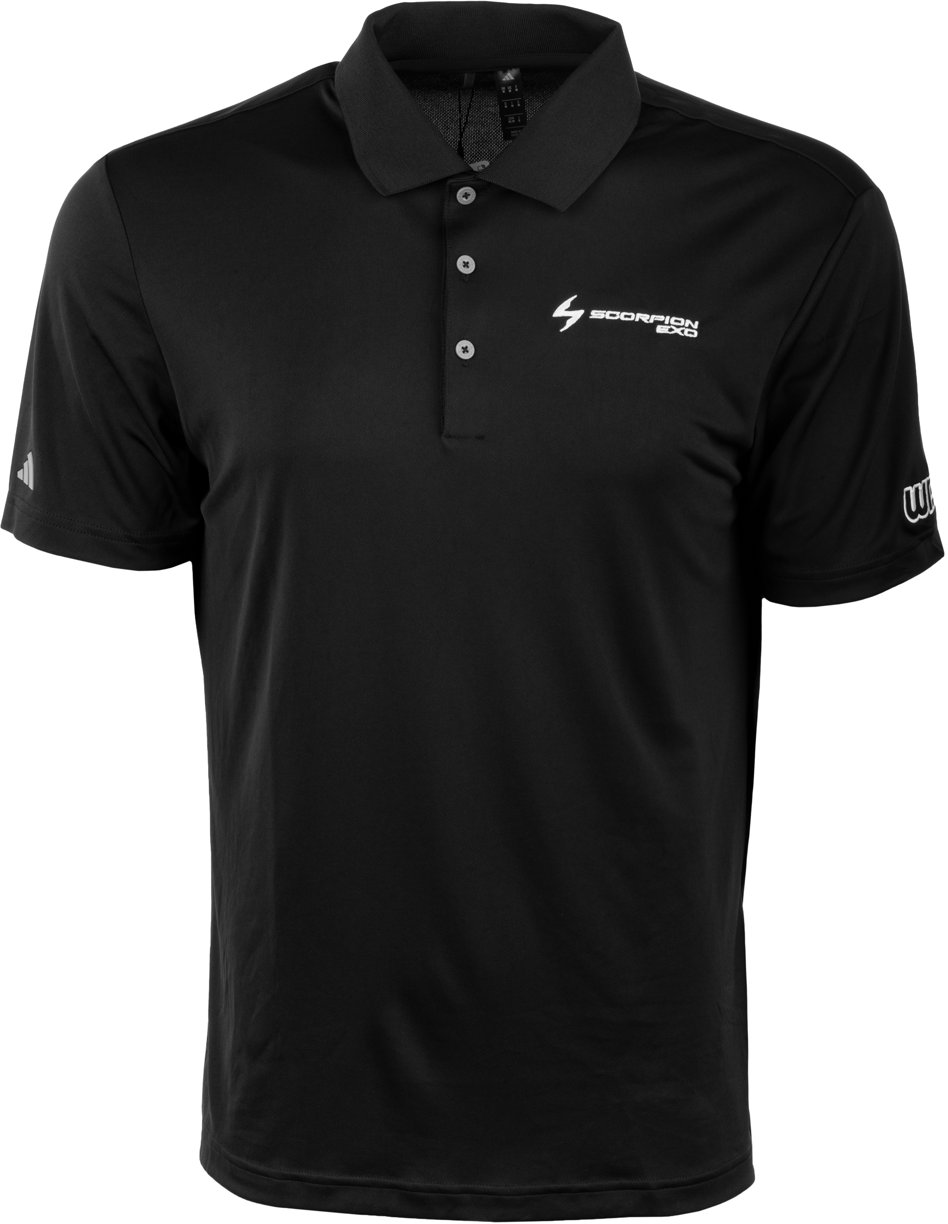 SCORPION EXO SCORPION POLO BLACK/WHITE 2X - View 1
