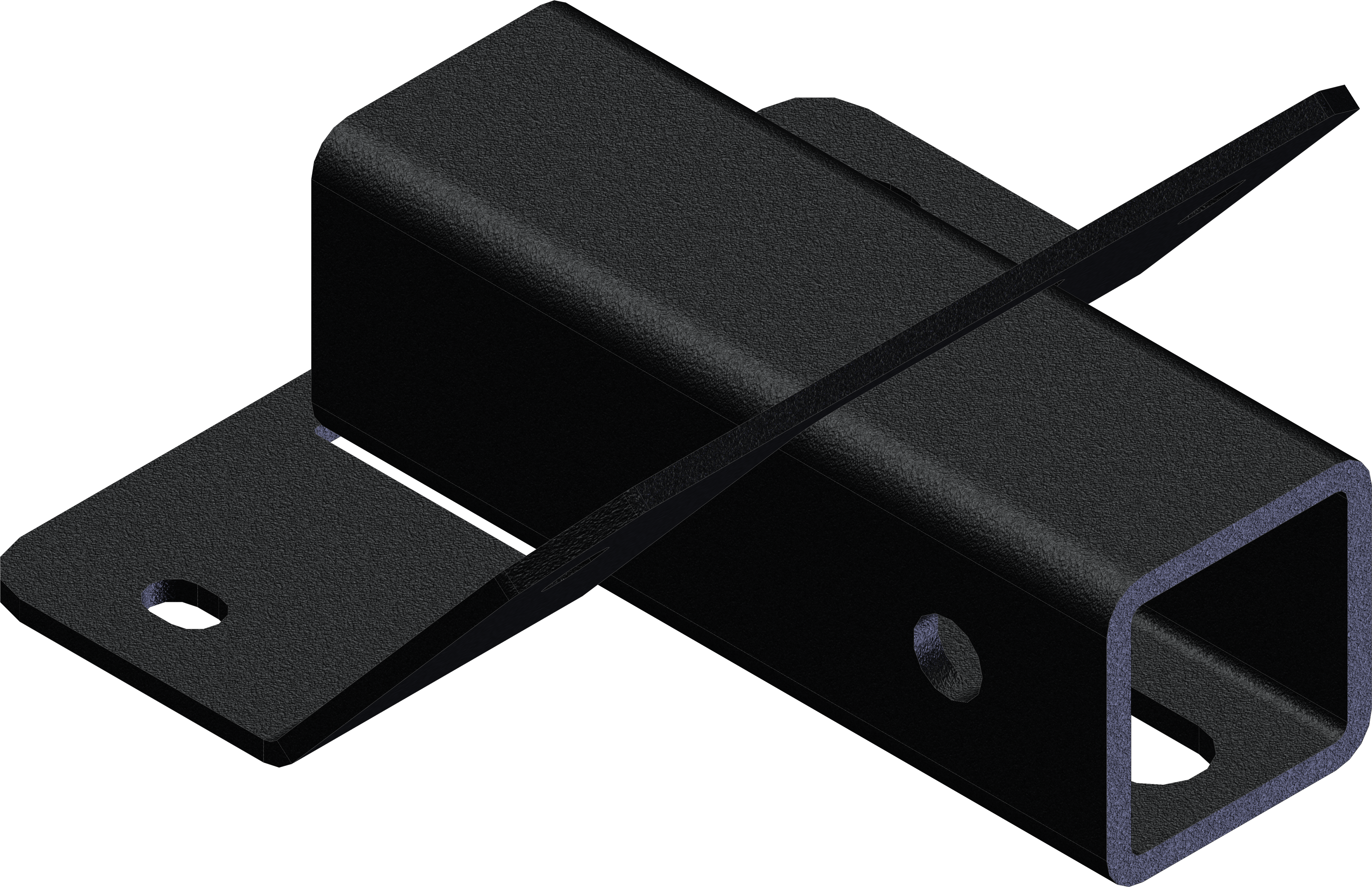 Winch Receiver Carrier Mount