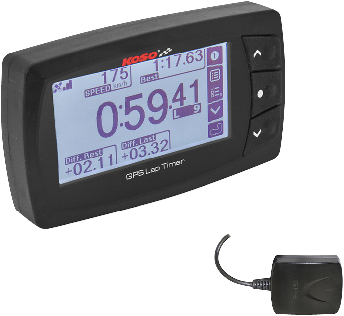 KOSO GPS Lap Timer - View 1