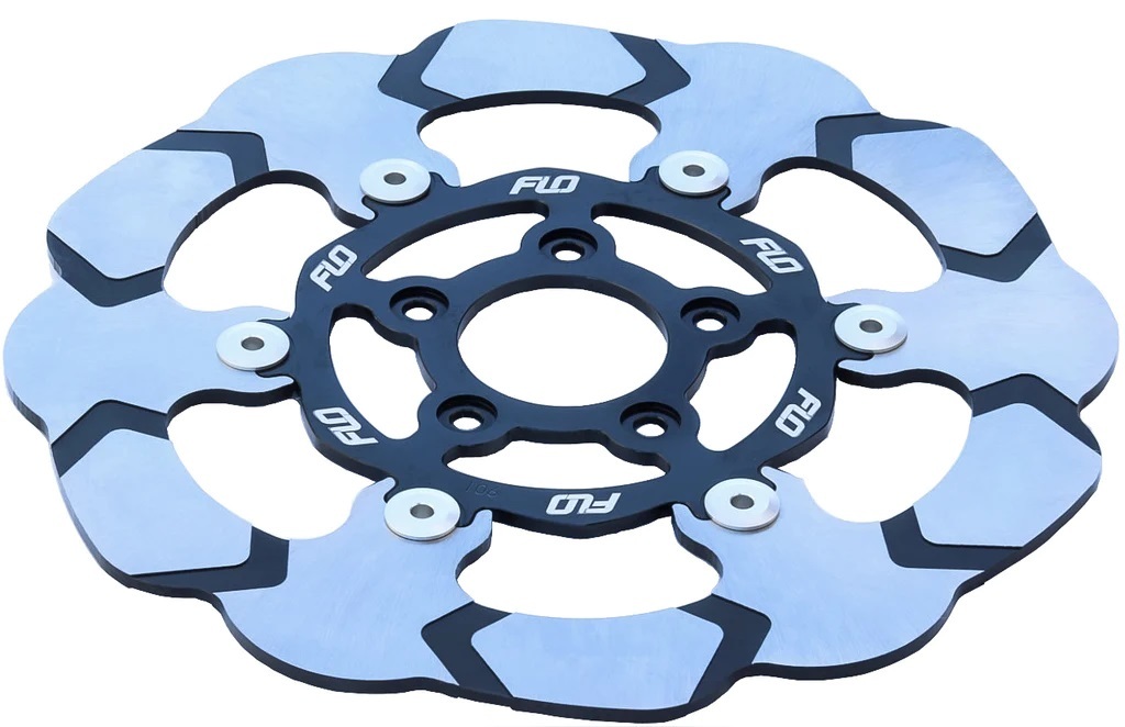 Flo Motorsports M/D Floating Rotor 11.5 Front Gold Brakes