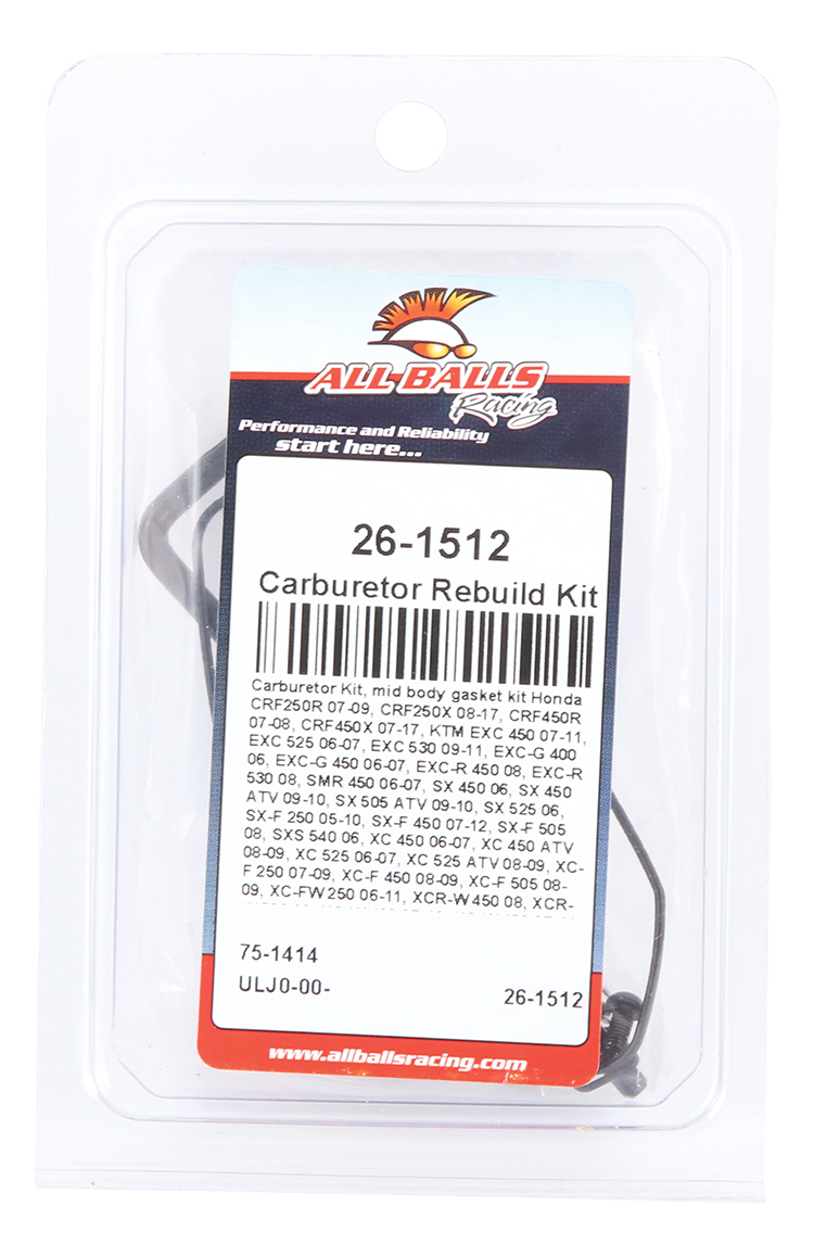 Keihin FCR Mid Body Gasket Kit