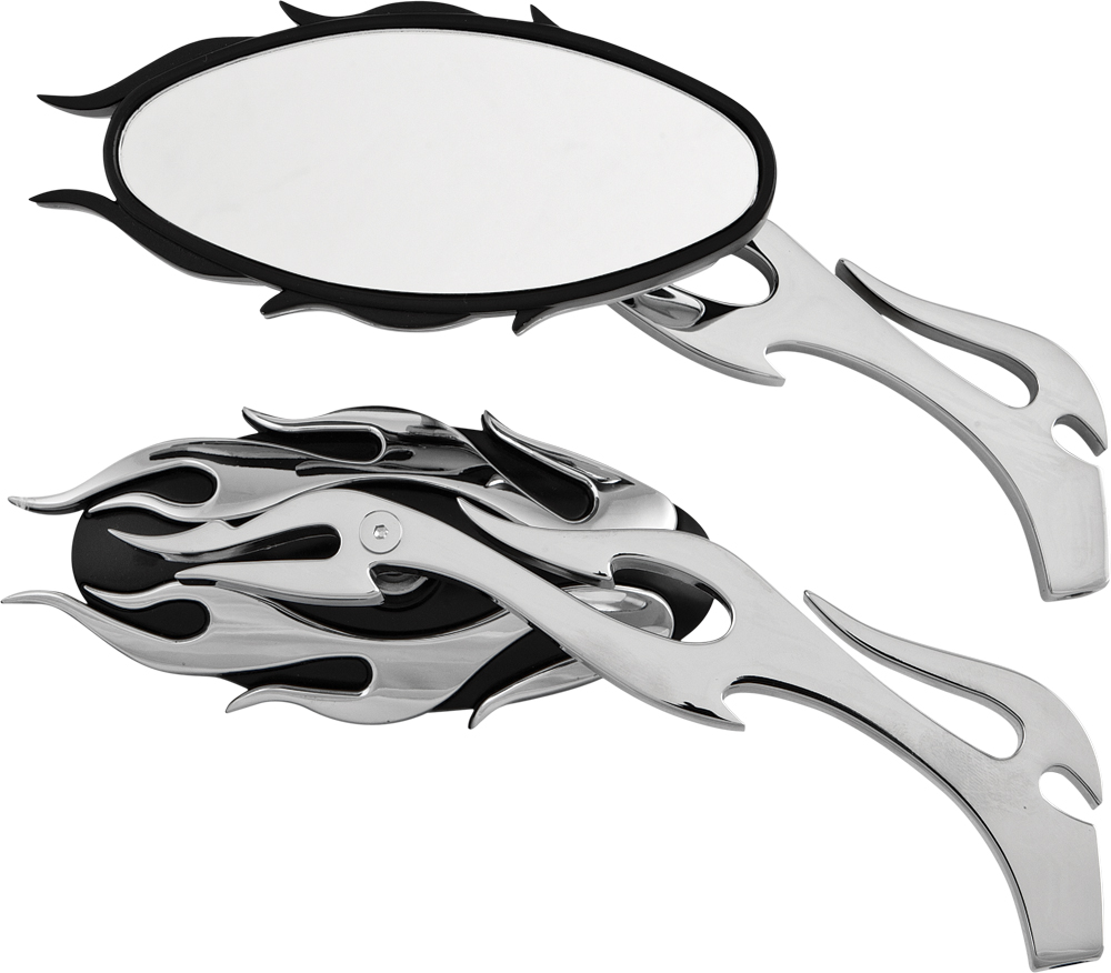 HARDDRIVE Flame Alloy Mirror - View 1