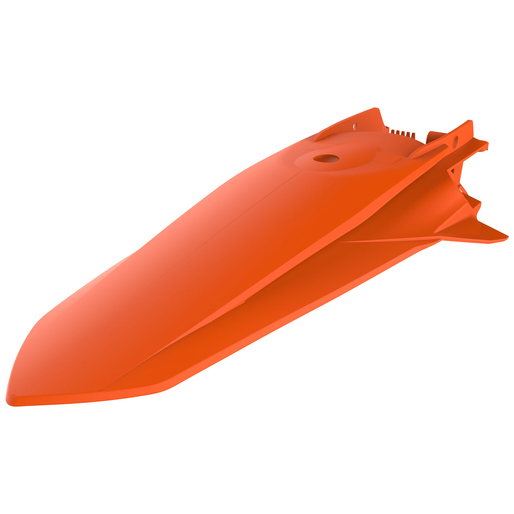 POLISPORT Rear Fender - Orange - View 1