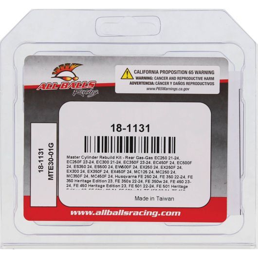 Master Cylinder Rebuild Kit