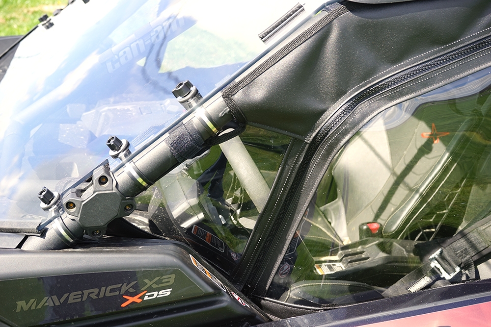 SEIZMIK Part Number 51-20993 Soft Full Doors Rear Window – Fits Can-Am Maverick X3 Turbo R & Max Models