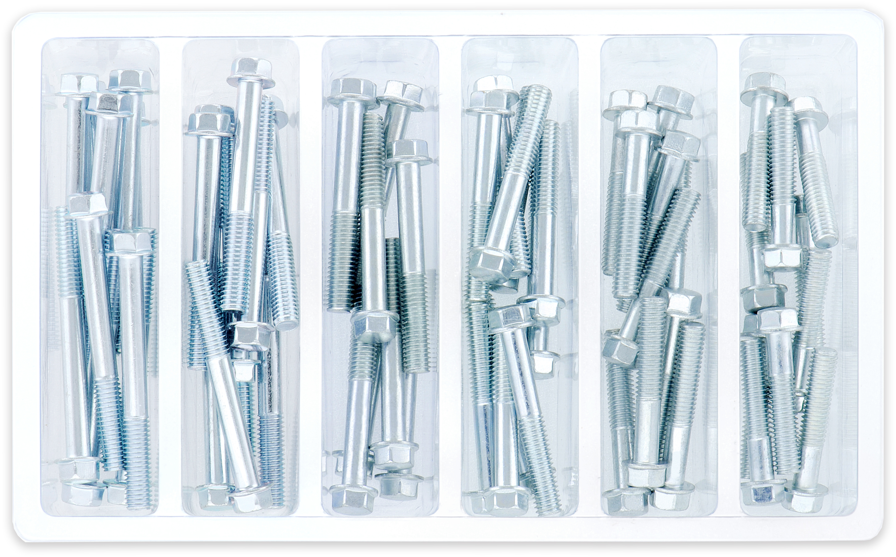 M6 8mm Hex Head Flange Bolts