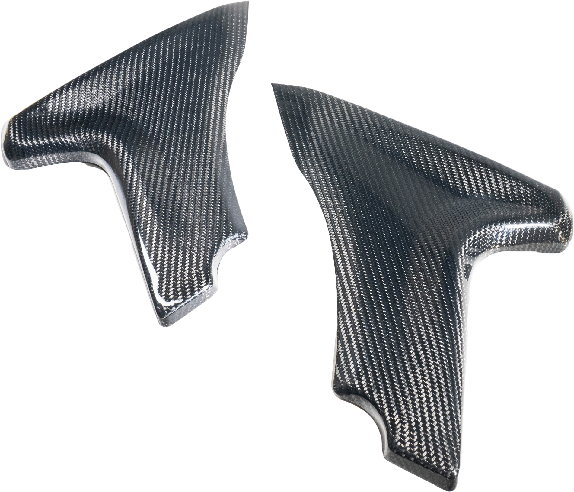HOFMANN DESIGNS Carbon Fiber Fairing Lowers - View 1