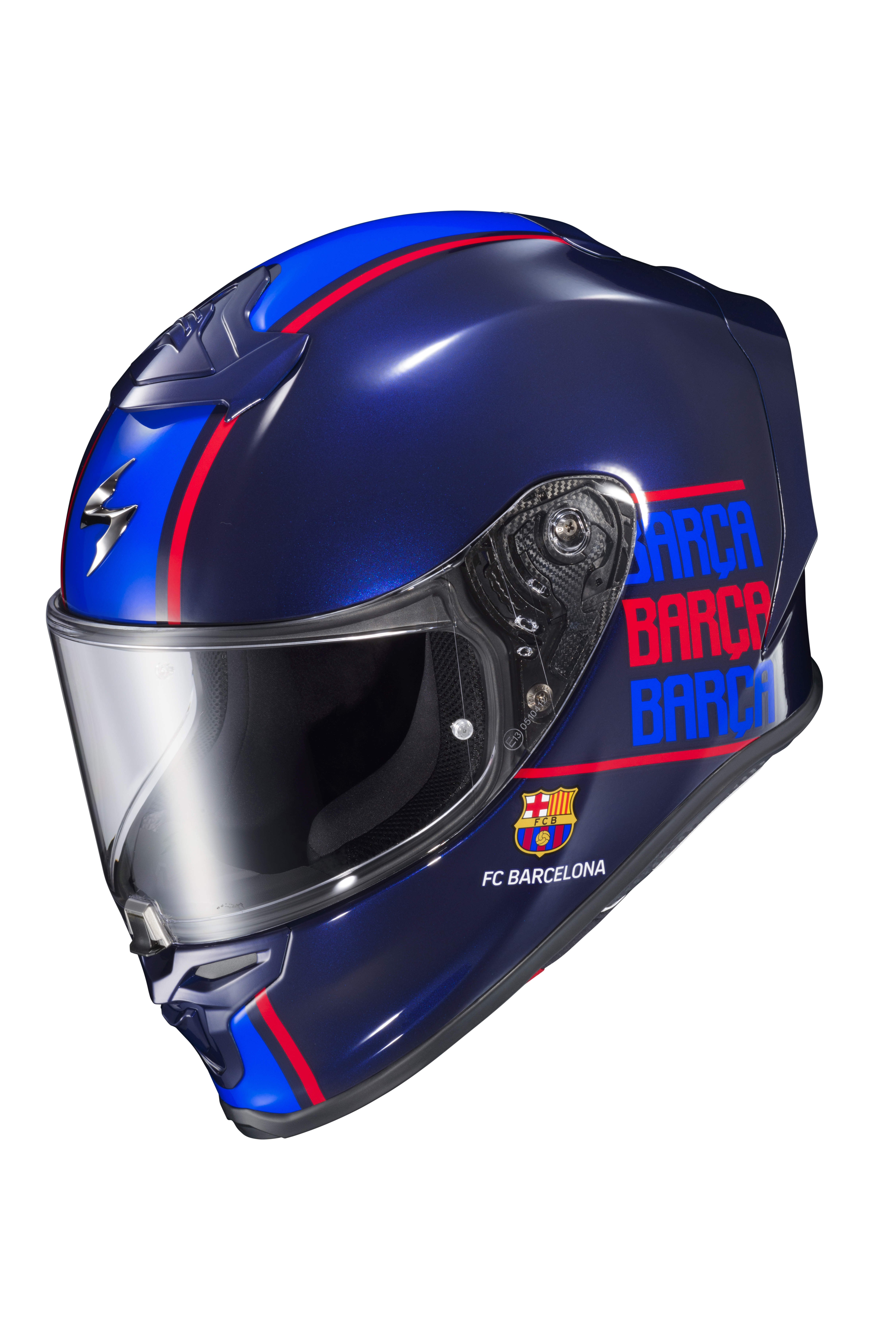 barca bertola motorcycle helmets Marc Mrquez Redbull Helmet GP Catalunya 2024 HM Powered by Mips SCORPION EXO EXO-R1 AIR FULL