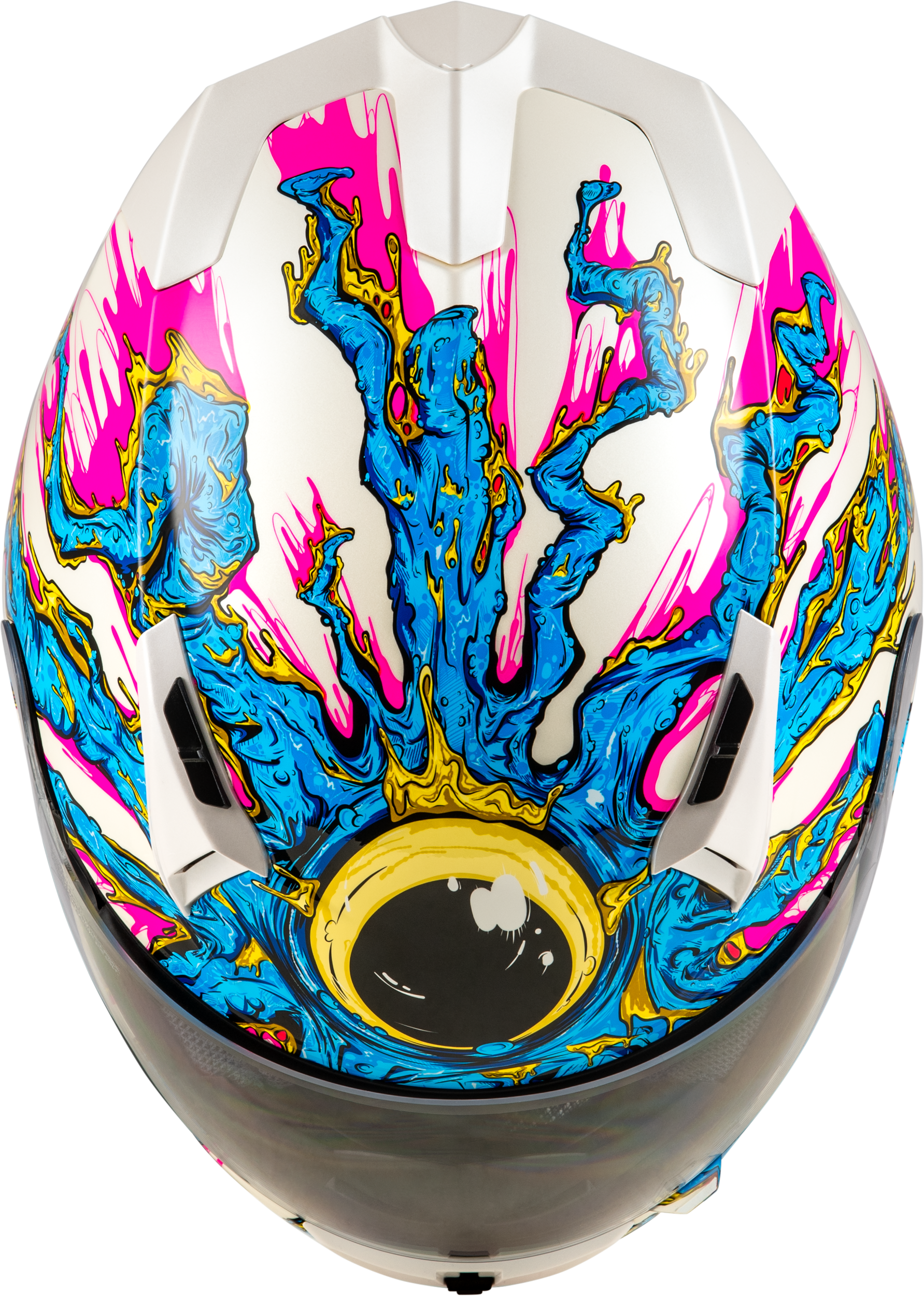 Fits Revolt Space Creep Helmet Light Blue/White/Pink Xl
