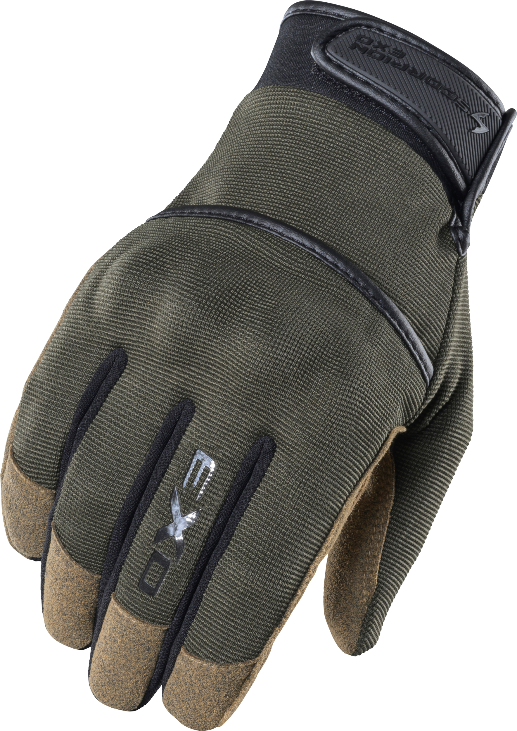SCORPION EXO STEALTH GRIP GLOVES HUNTER GREEN2X