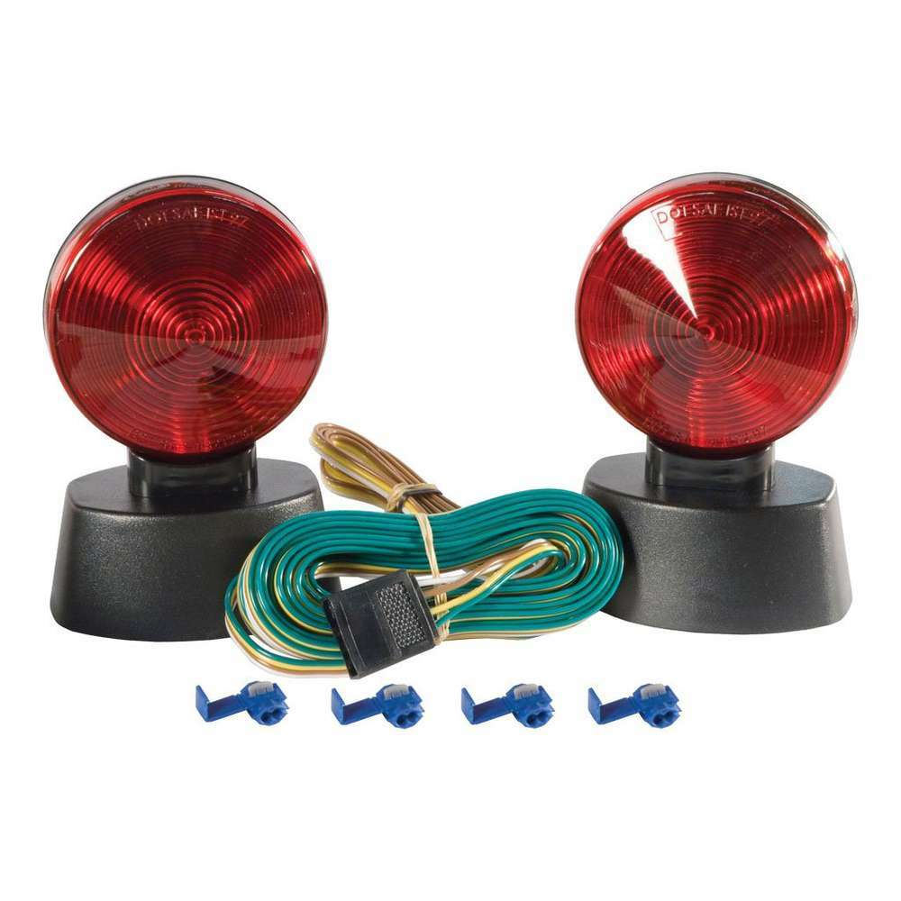 Curt Magnetic Tow Light Kit - View 1