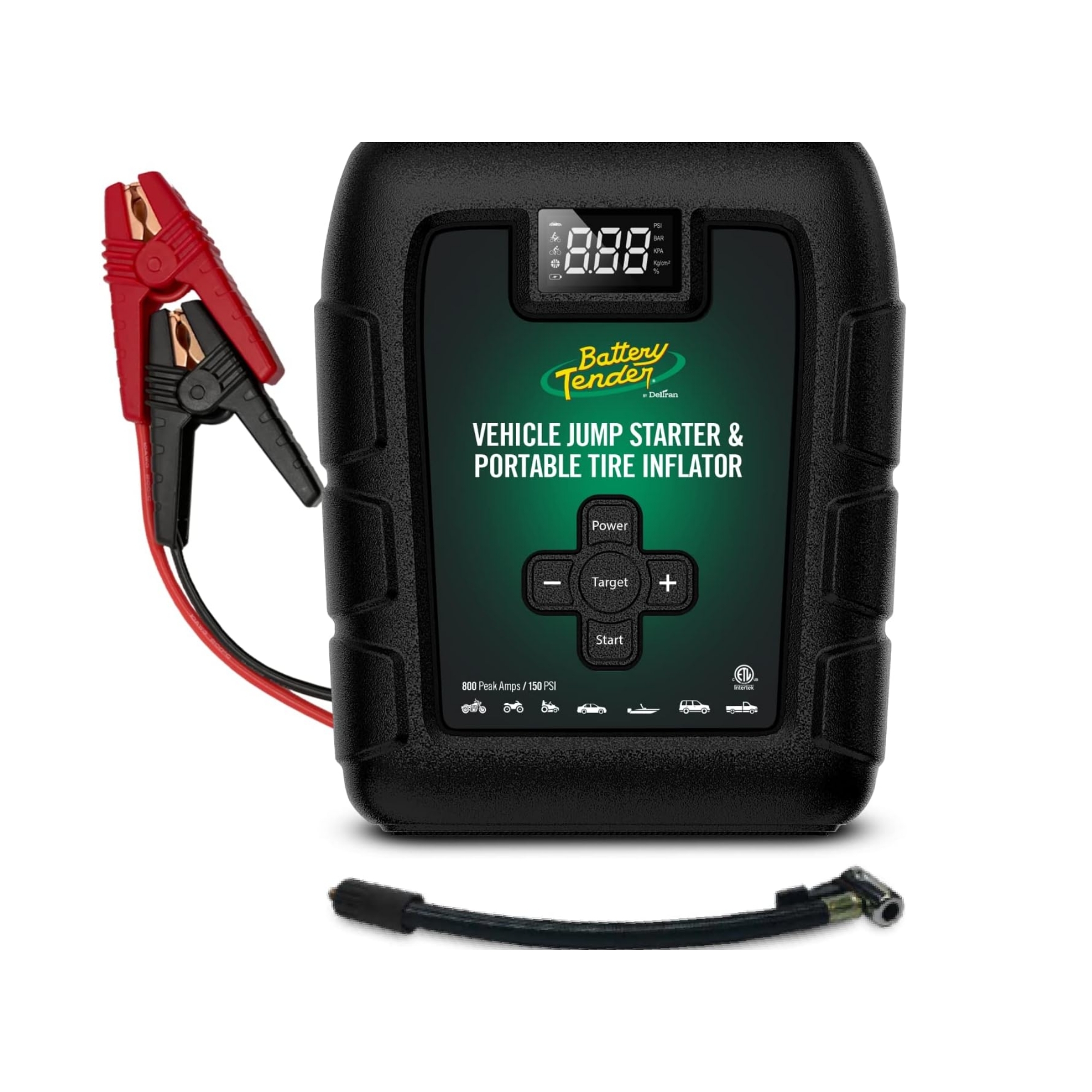 BATTERY TENDER 800A 12V LITHIUM JUMP STARTER & TIRE INFLATOR - View 1