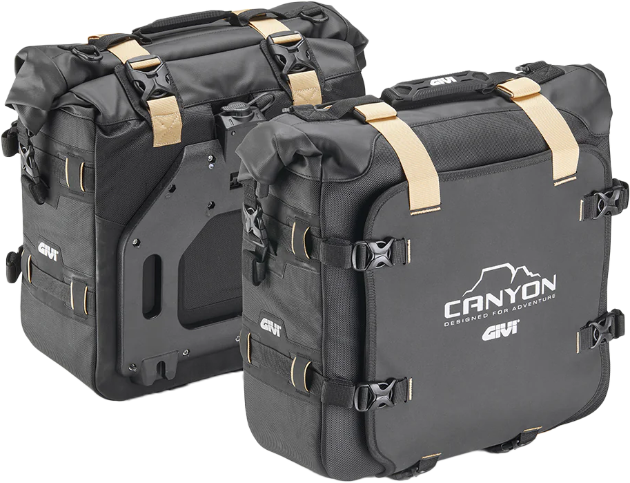 Gravel-T and Canyon Bags