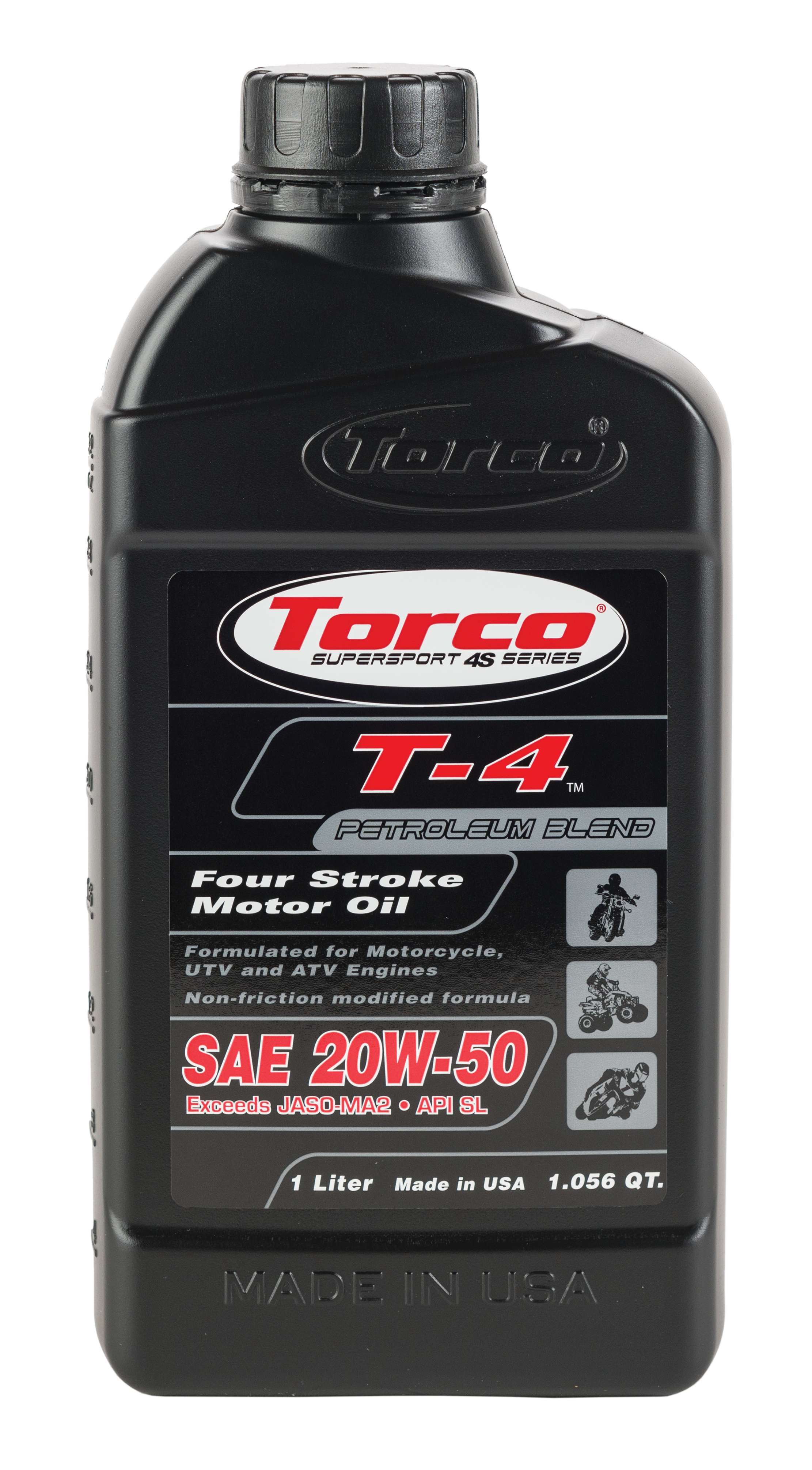 TORCO T-4 Petroleum Motorcycle Oil - View 1