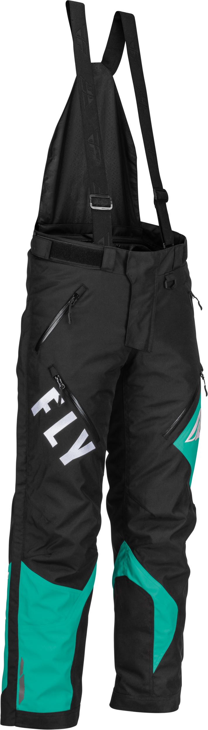 Fly Racing 2023 Women's SNX Pro Pants (Black/Mint, X-Large)