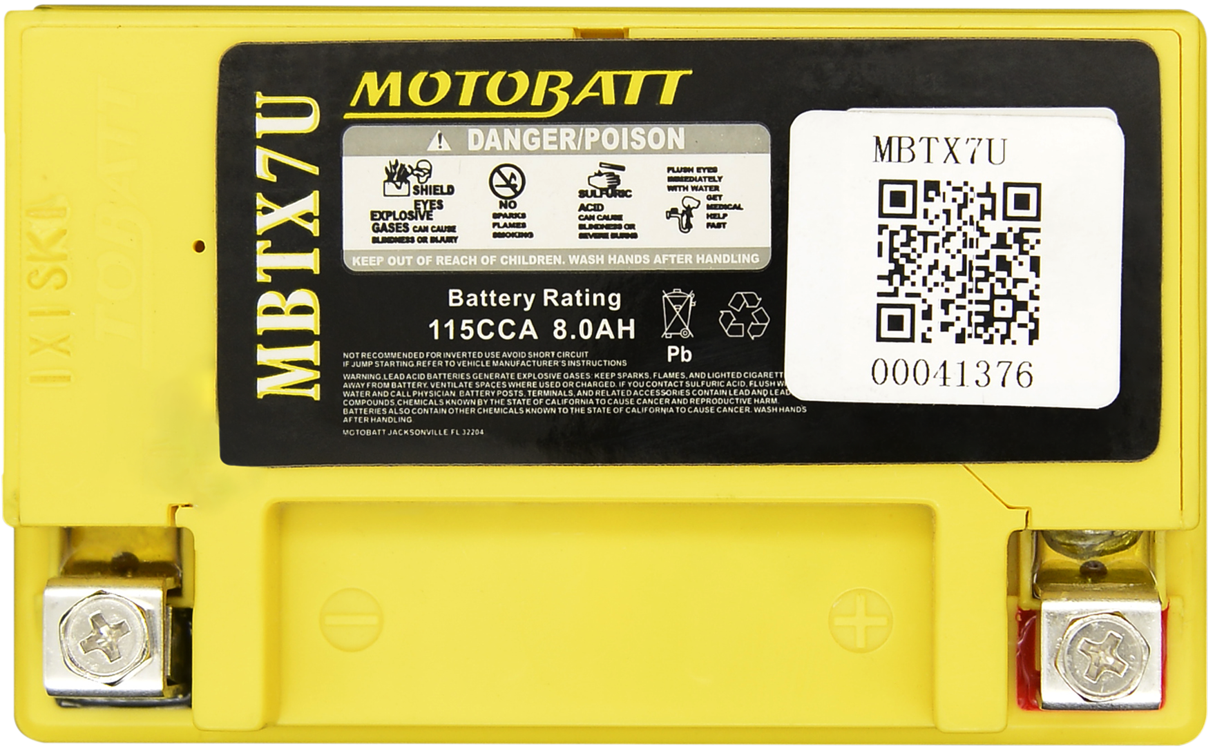 MotoBatt Quadflex AGM Batteries