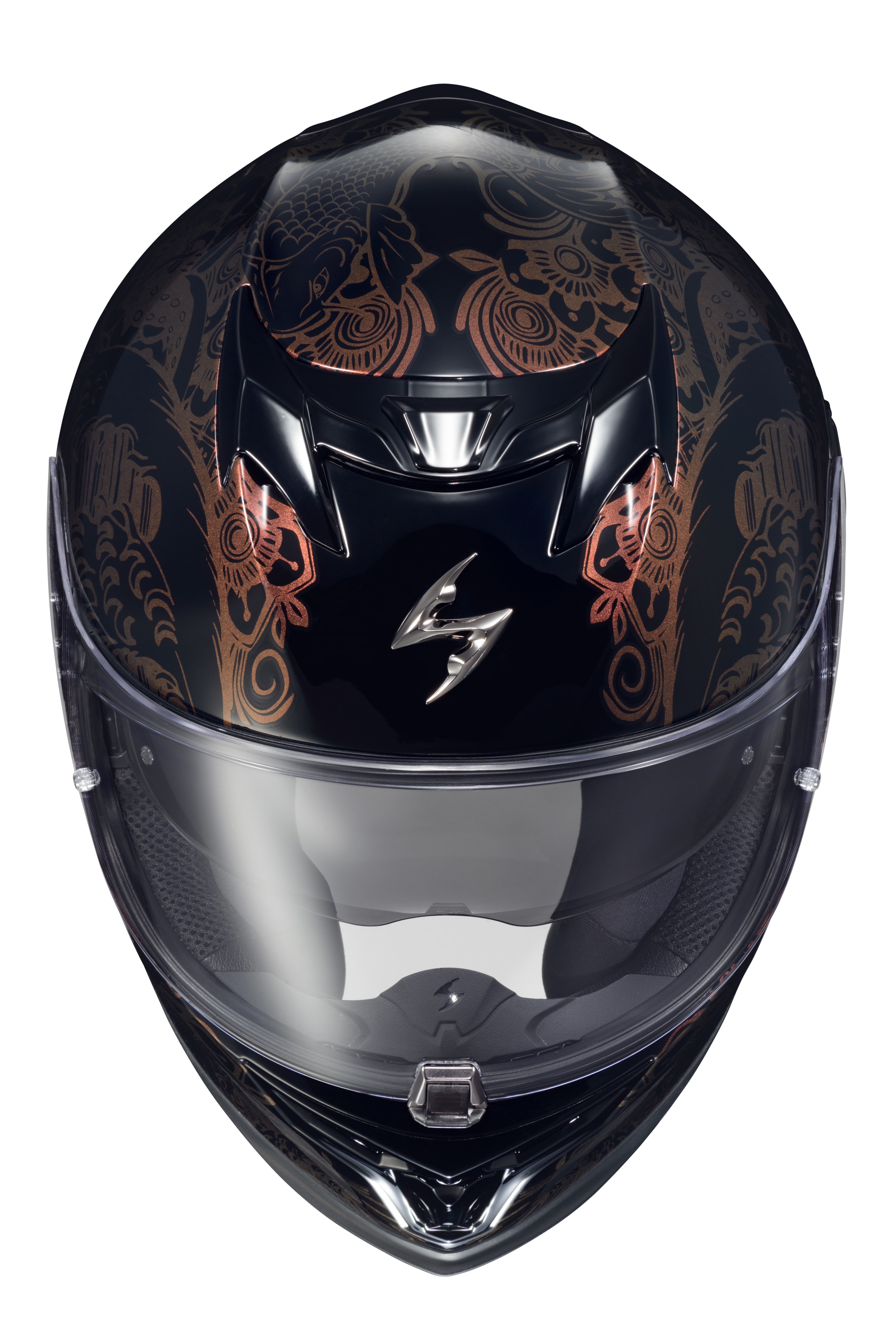 SCORPION EXO EXO-T520 HELMET NAMA-SUSHI BLACK/CHAMELEON MD