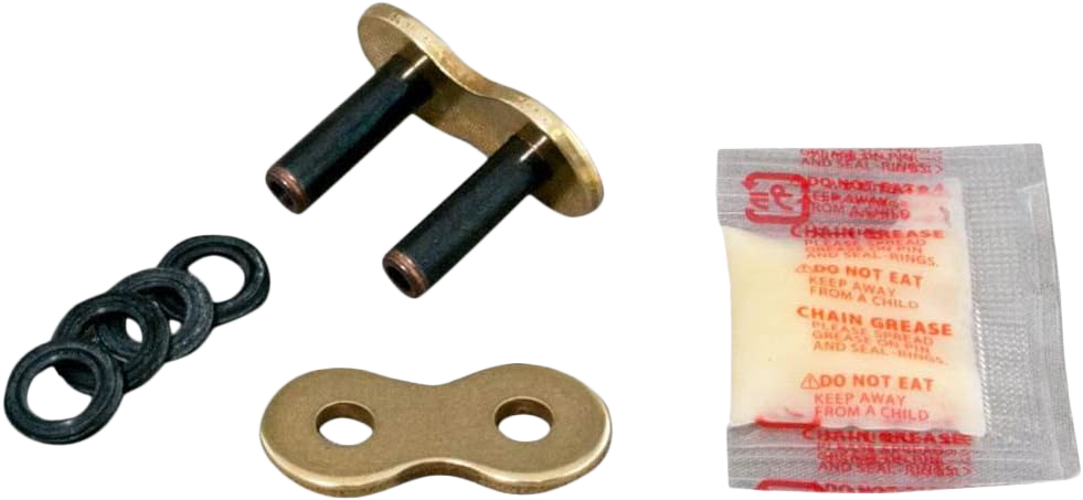 RK EXCEL GB520ZXW DRIVE CHAIN GOLD RIVET M/L - View 1