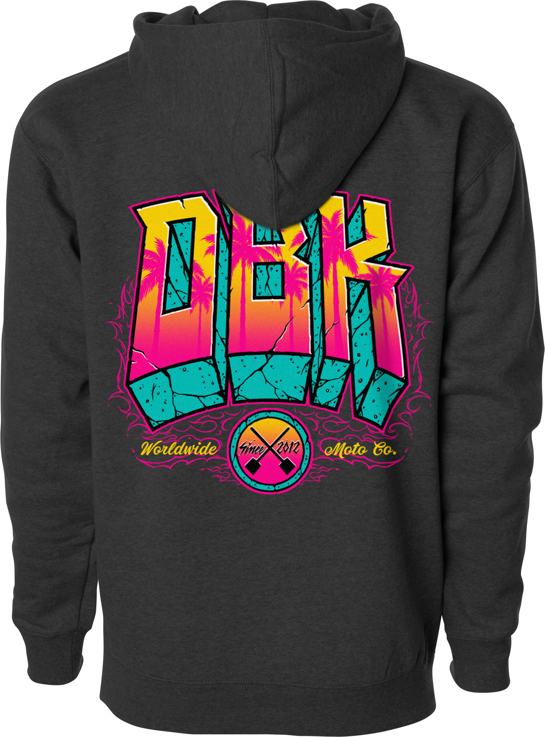 DBK Block X Block Yth Hoodie Heather Ys - View 1