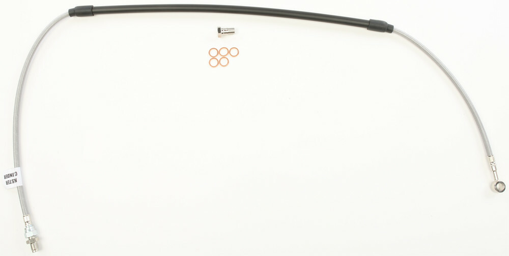 GBRAKES STEEL BRAKE LINE FRONT YAM - View 1
