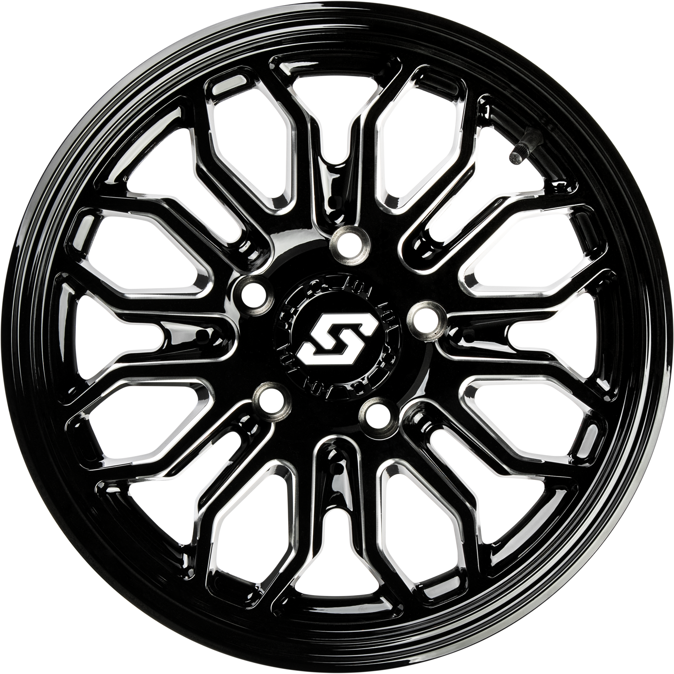 SEDONA A-S26M-47011+10 Onyx Wheel 14x7 4/110 +10mm Black/Machined