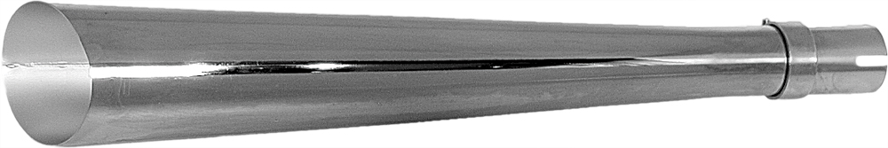EMGO Universal Slash-Cut Muffler - View 1