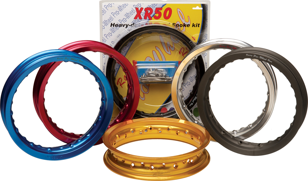 PRO-WHEEL PLAYBIKE RIM & SPOKE KIT 14" ( BLUE) - View 1