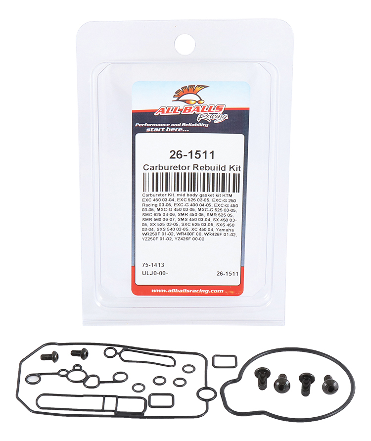 Keihin FCR Mid Body Gasket Kit