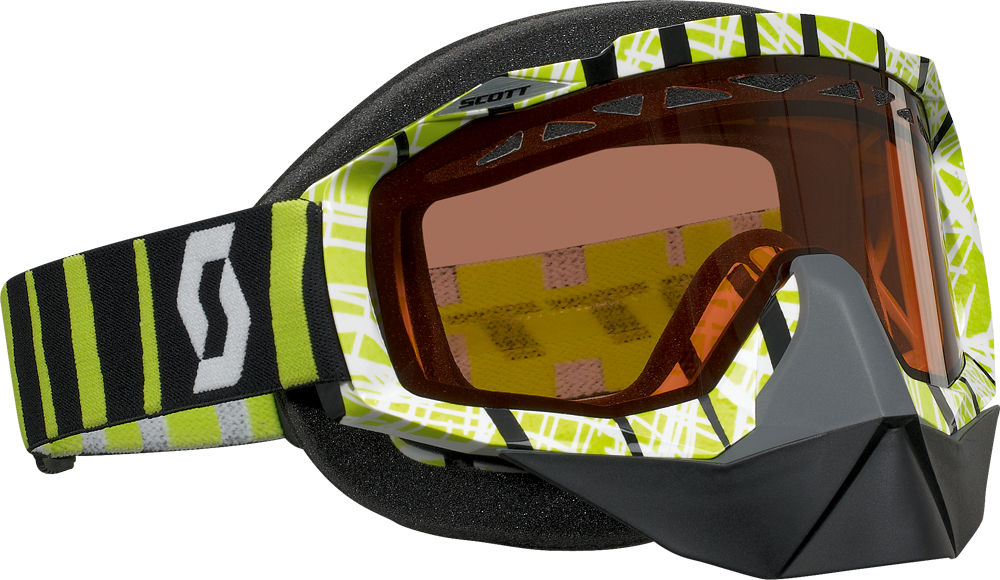 SCOTT HUSTLE SNOCROSS GOGGLE APEK W/ACS ROSE LENS - View 1
