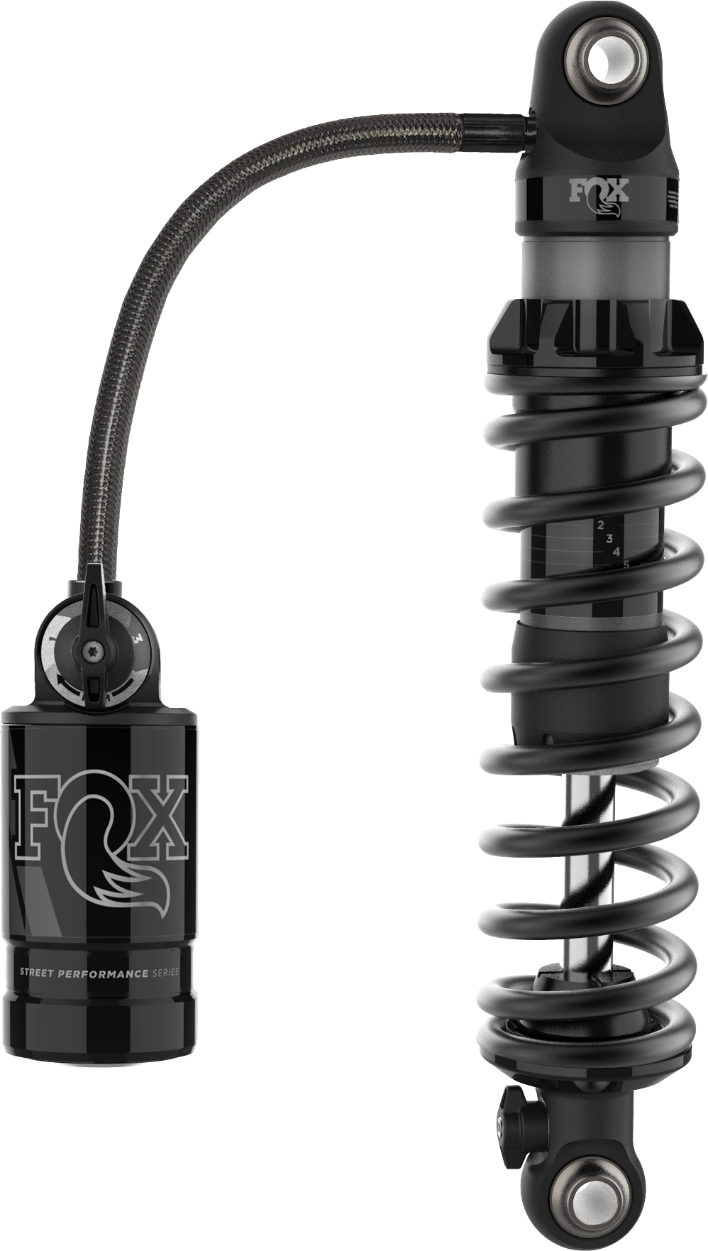 FOX 897-27-314 QSR 14-Inch Shock with Remote Reservoir and Fully Adjustable Features
