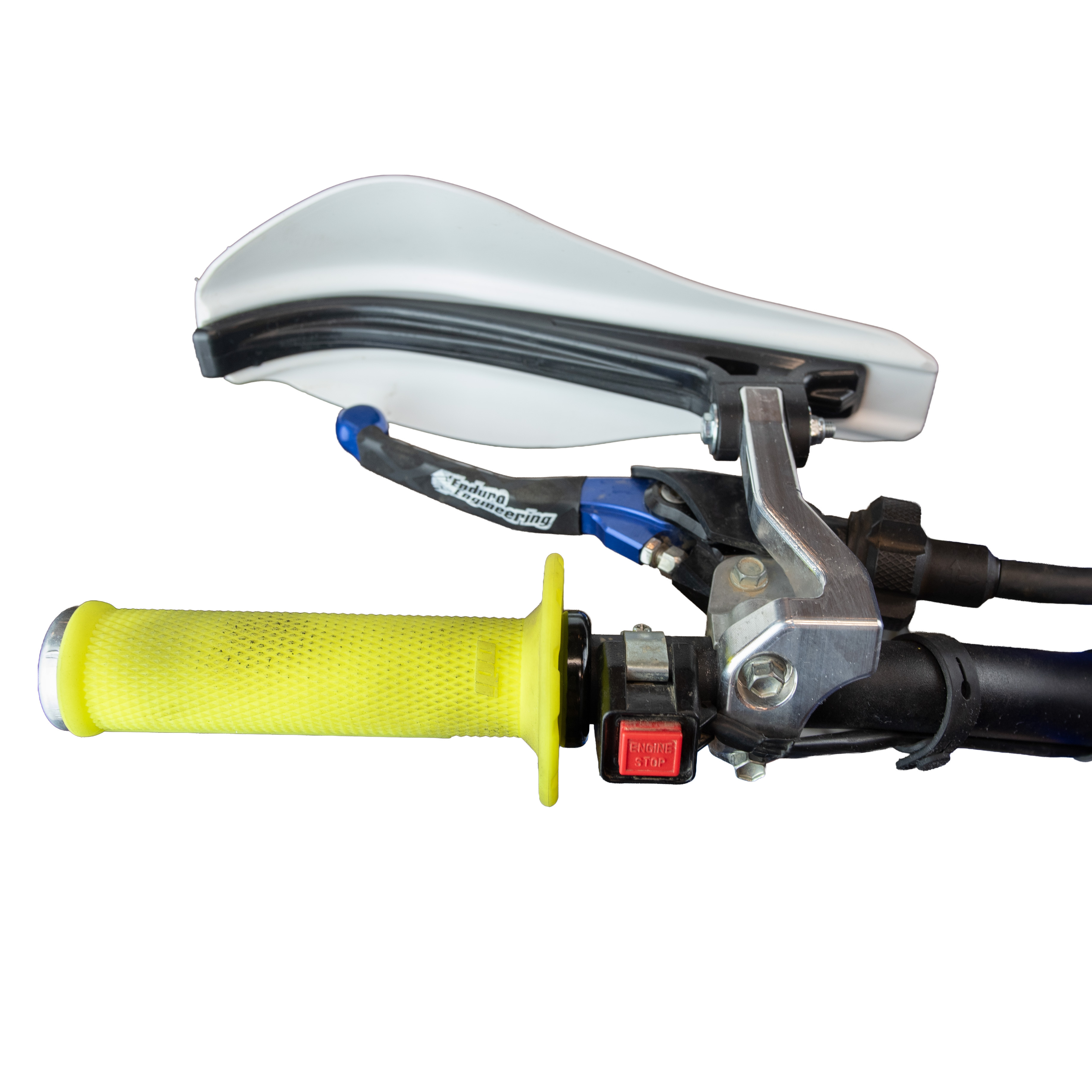 ENDURO ENGINEERING Alum Open Ended Moto Roost Deflector Mounting Kit - View 1