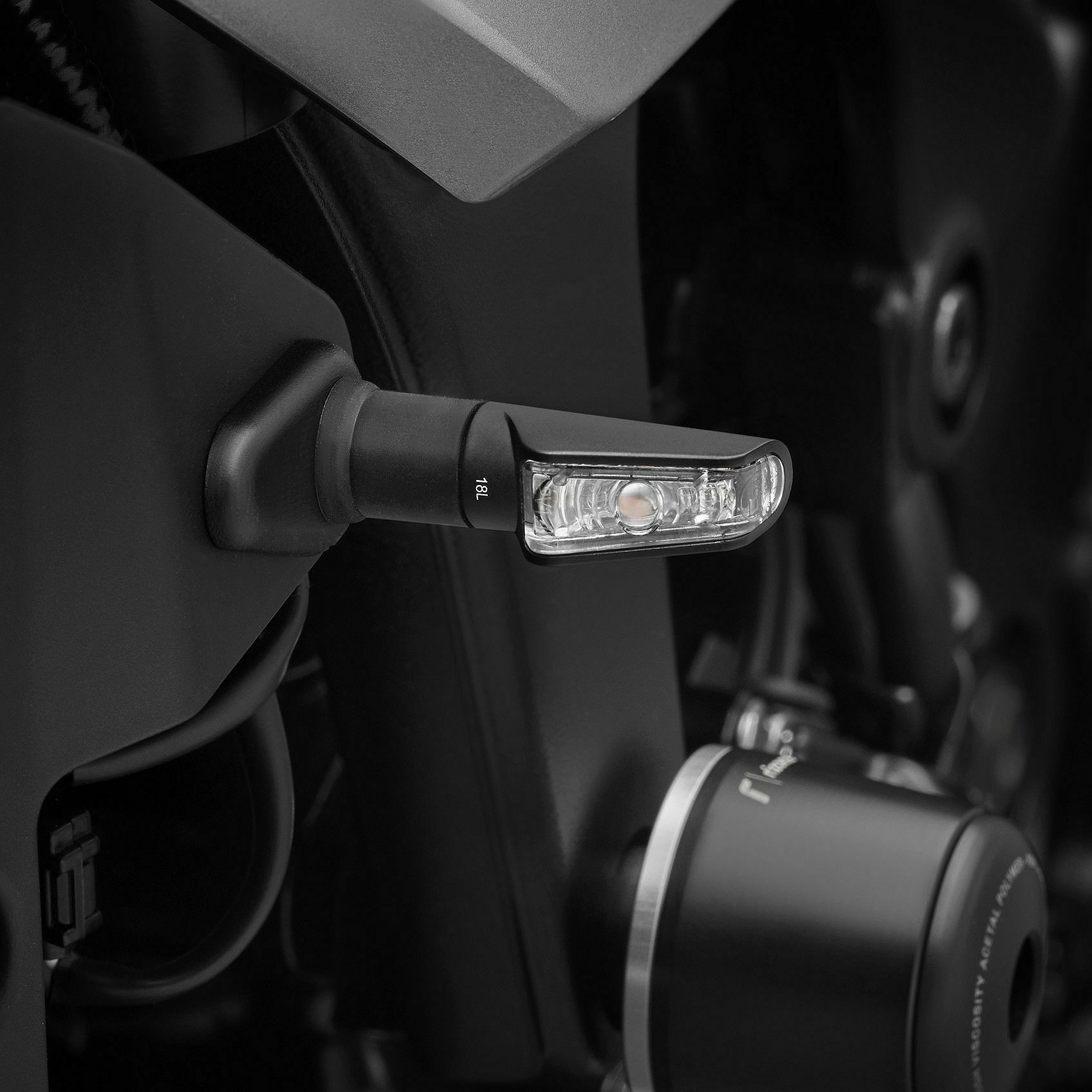 TURN SIGNAL LEGGERA BLACK PAIR