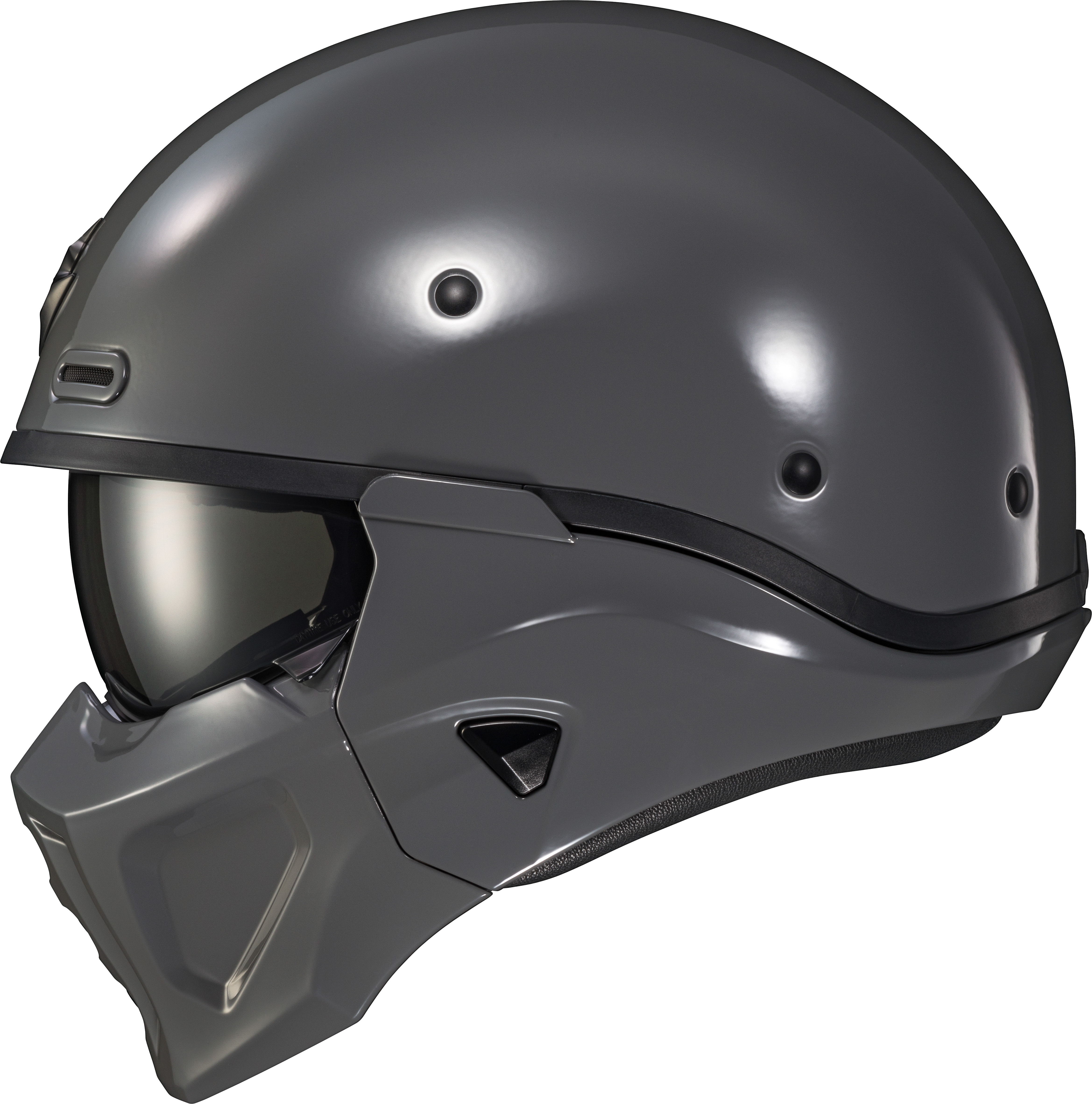 SCORPION EXO COVERT X OPEN-FACE HELMET CEMENT GREY 2X - View 1
