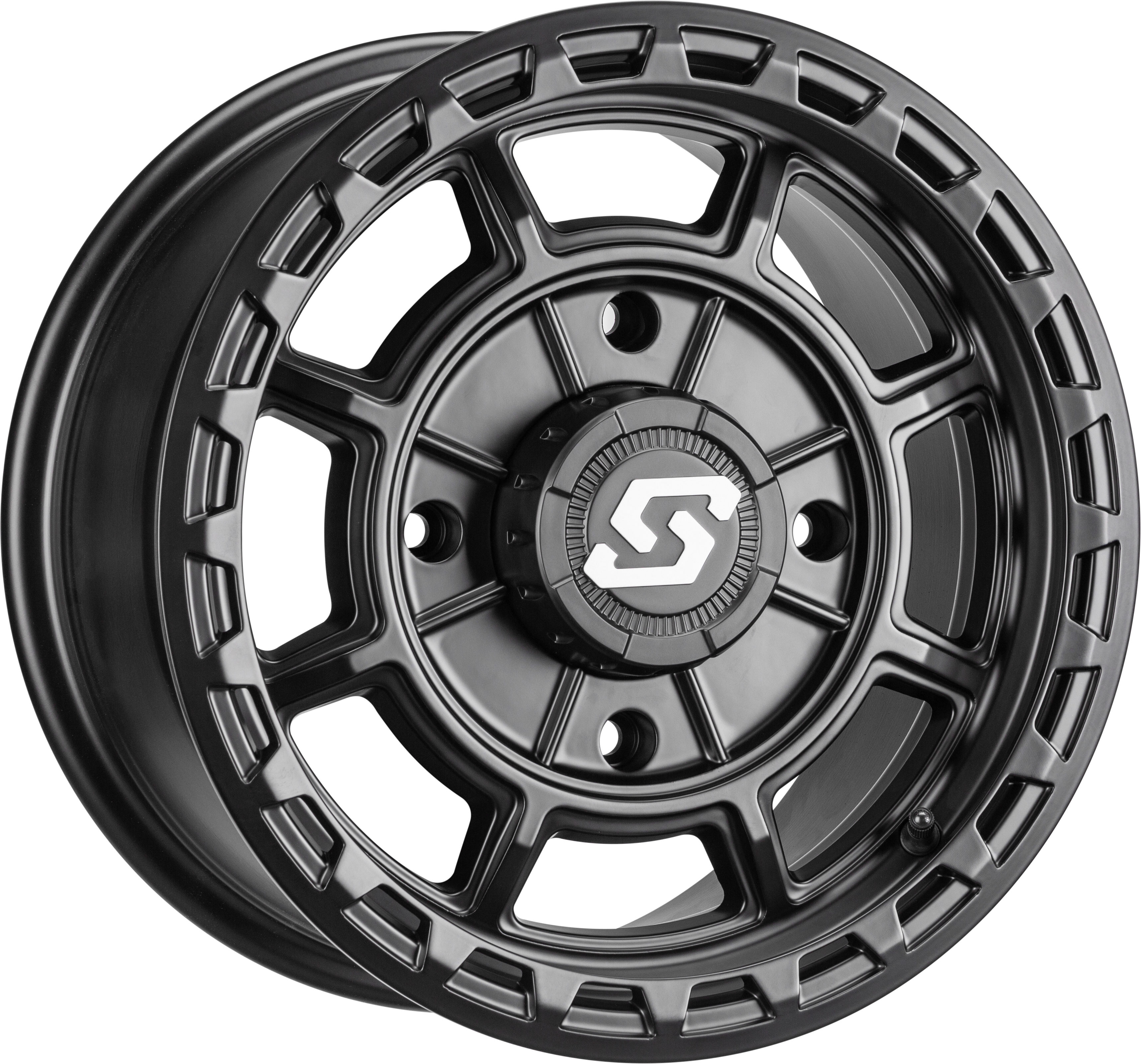 Sedona Rift Wheel 15X7 4/137 5+2 (+10Mm) Black Wheels