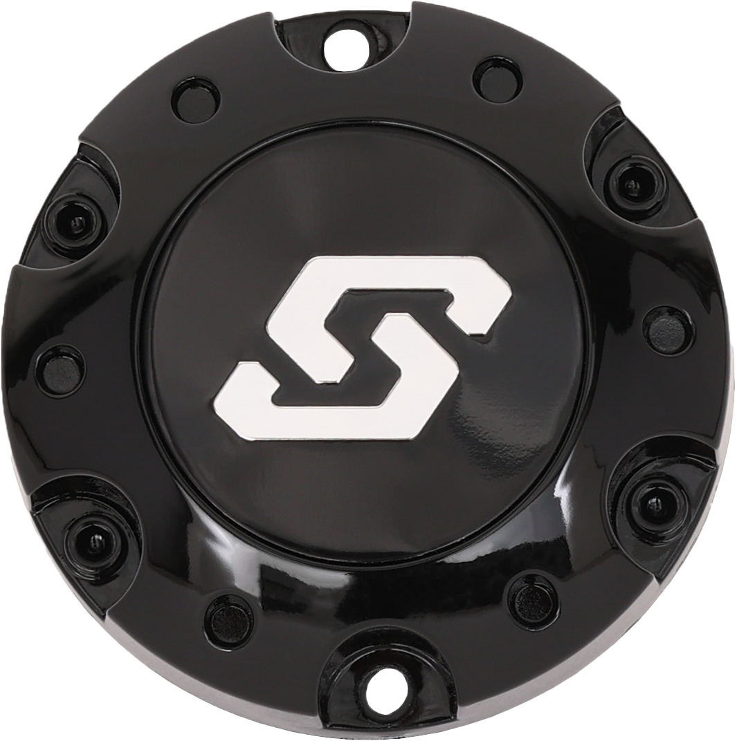 SEDONA 5/4.5 CENTER CAP GLOSS BLACK - View 1