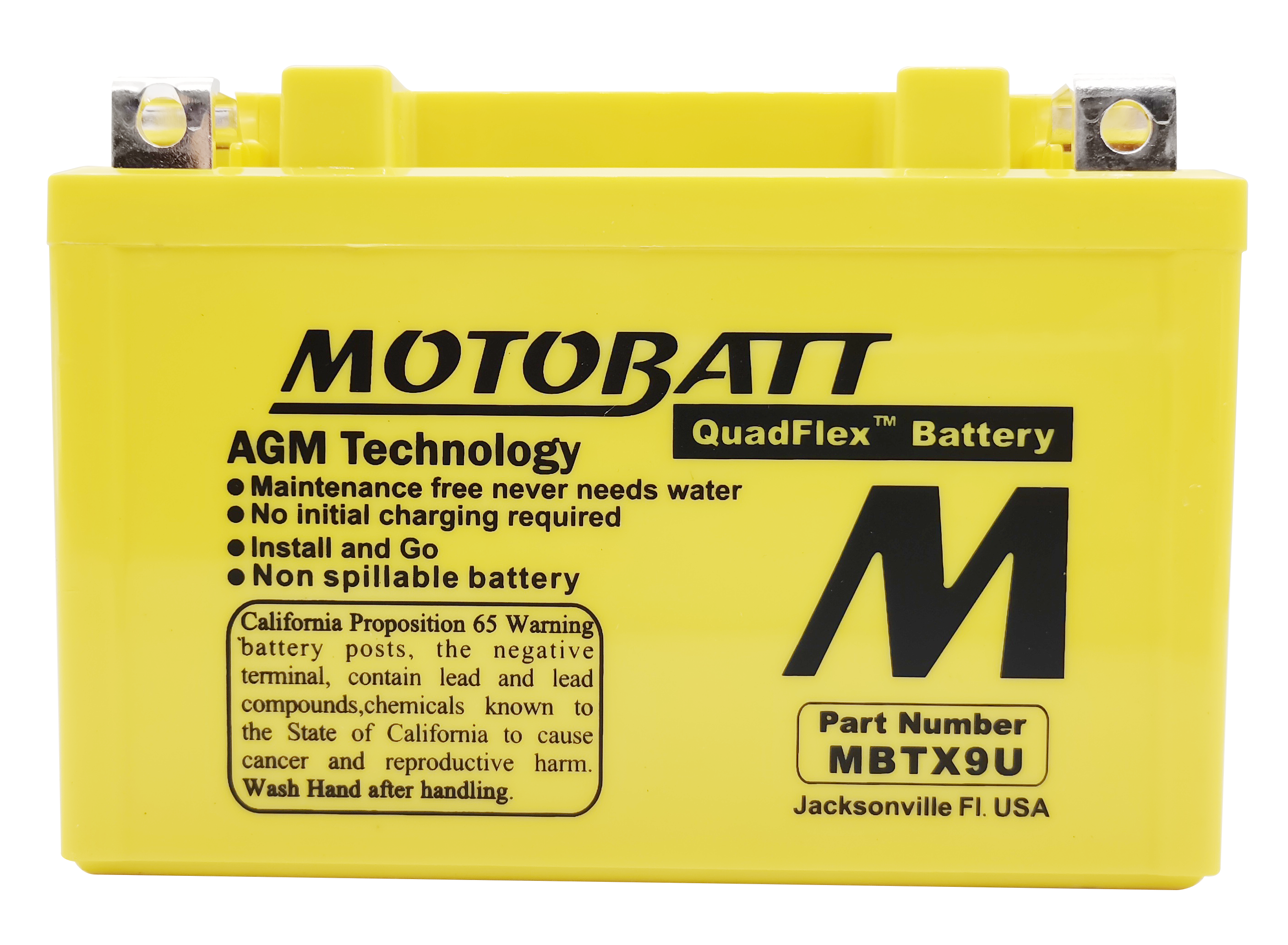 MotoBatt Quadflex AGM Batteries