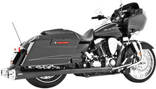 FREEDOM OUTLAW DUAL SYS BLK W/ CHR TIP BAGGER - View 1