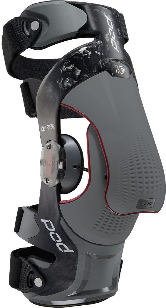 POD K8 Knee Brace Carbon (Rt) Carbon/Graphite - View 1
