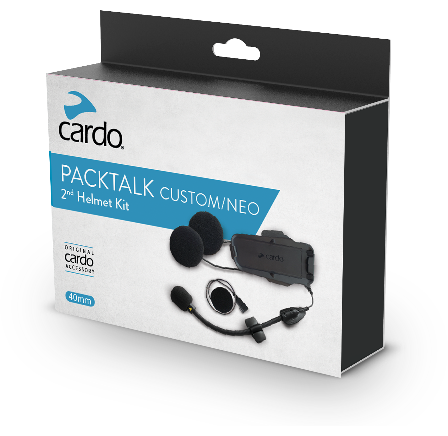 CARDO 2nd Packtalk Custom Helmet Kit - View 1