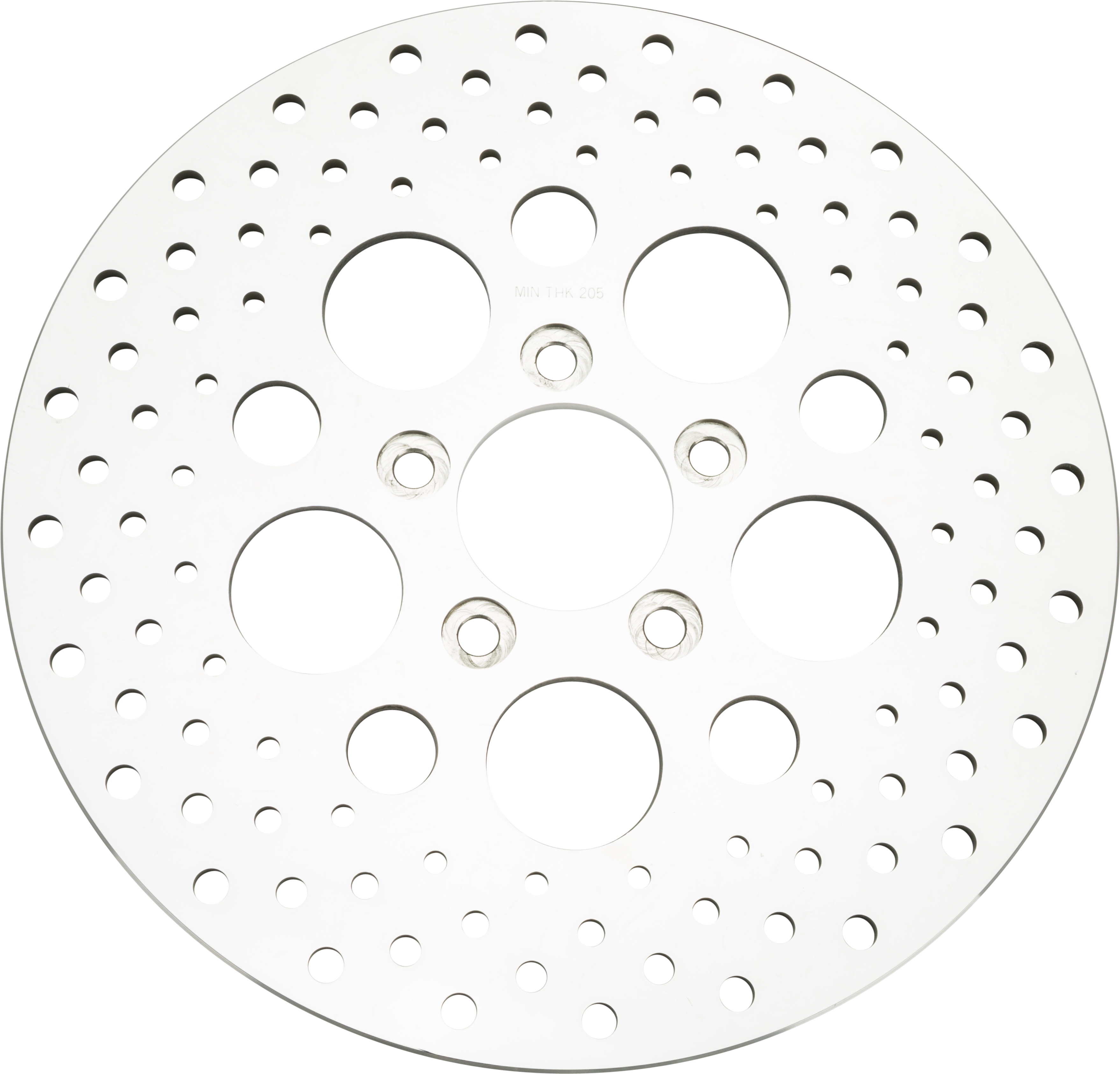 Harddrive Rear Brake Rotor 11.5in Stainless Polished 2.22 ID 144603