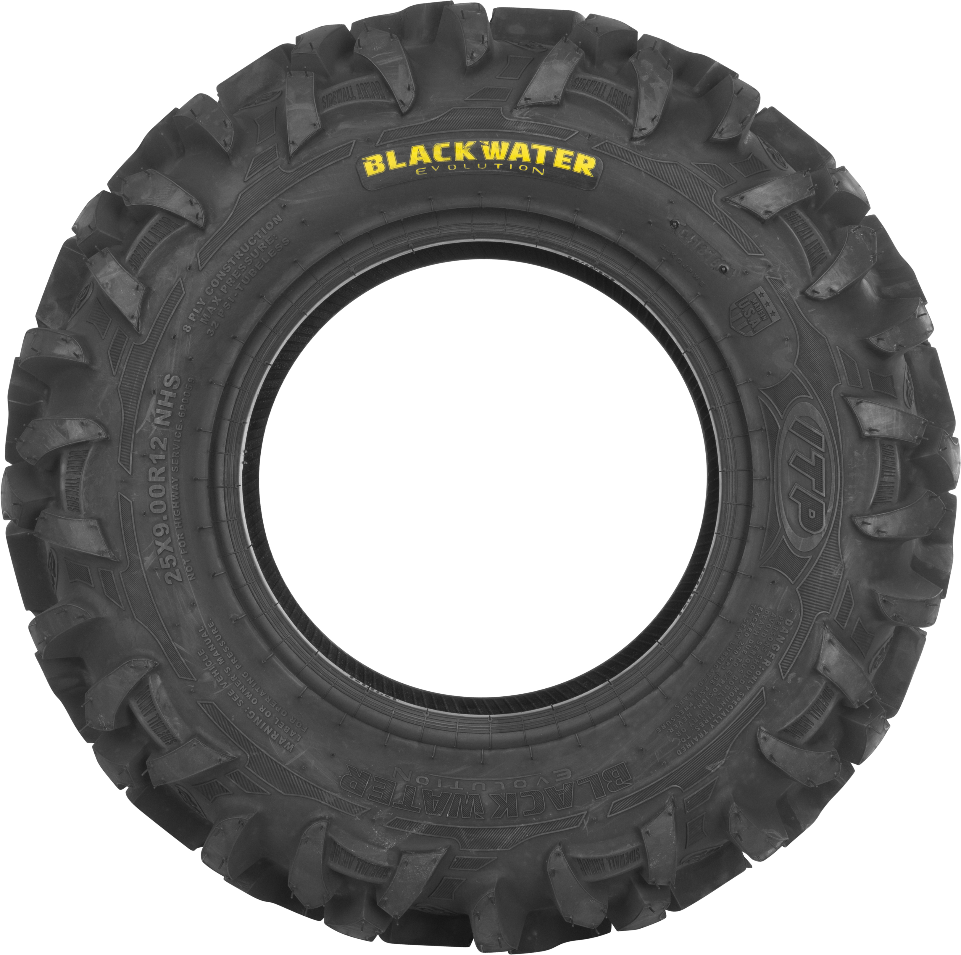 ITP 6P0041 Blackwater Evo Front 26x9R12 Tire – Fits Kawasaki KRF & KRT Teryx