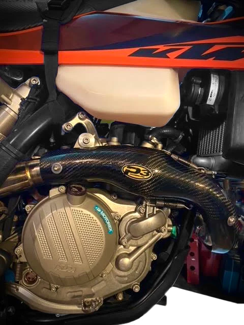 Carbon Fiber Header Heat Shield