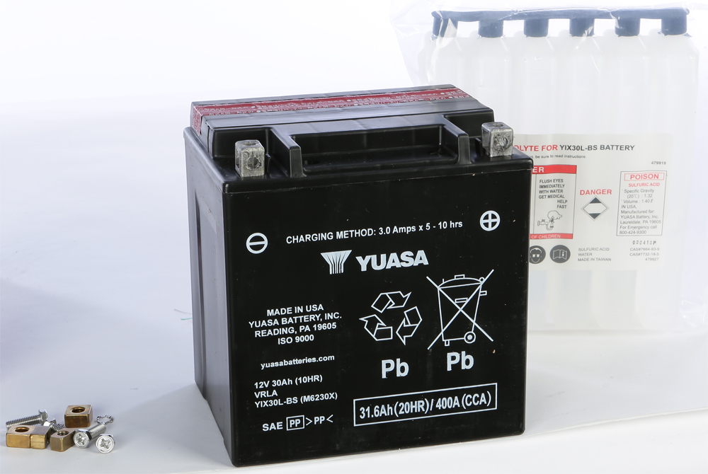 YUASA BATTERY MAINTENANCE FREE - View 1