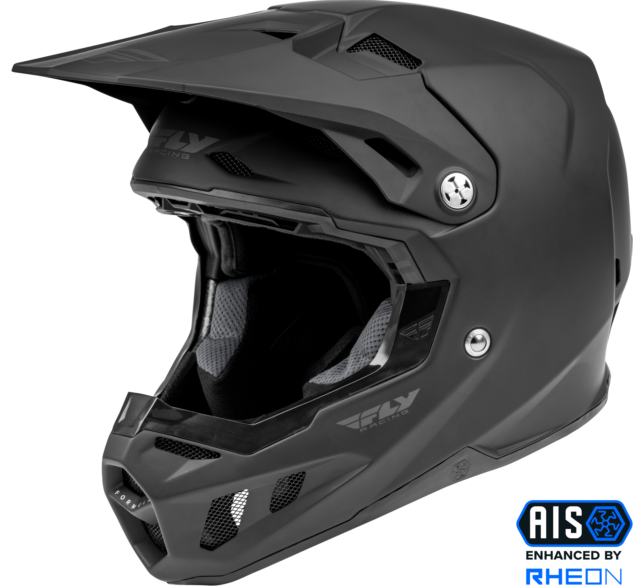 Fly Racing Formula Cc Solid Helmet Matte Black 2X Helmets