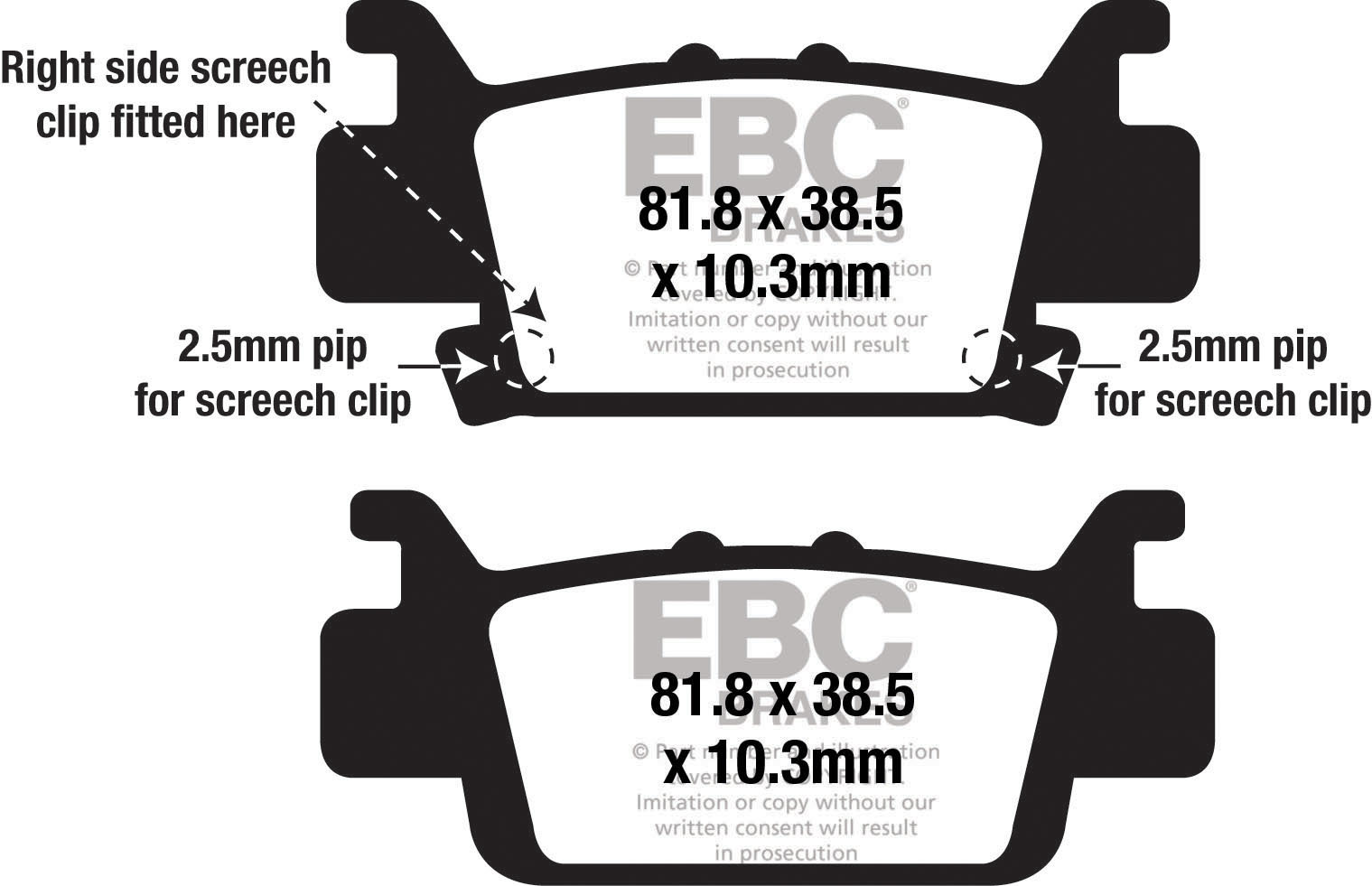 Standard Brake Pads