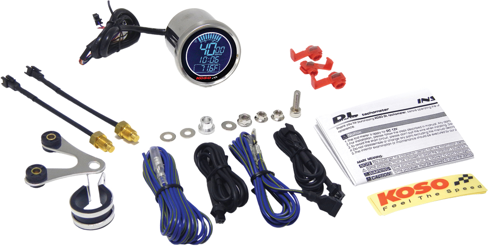 KOSO DL Universal Tachometer - View 1