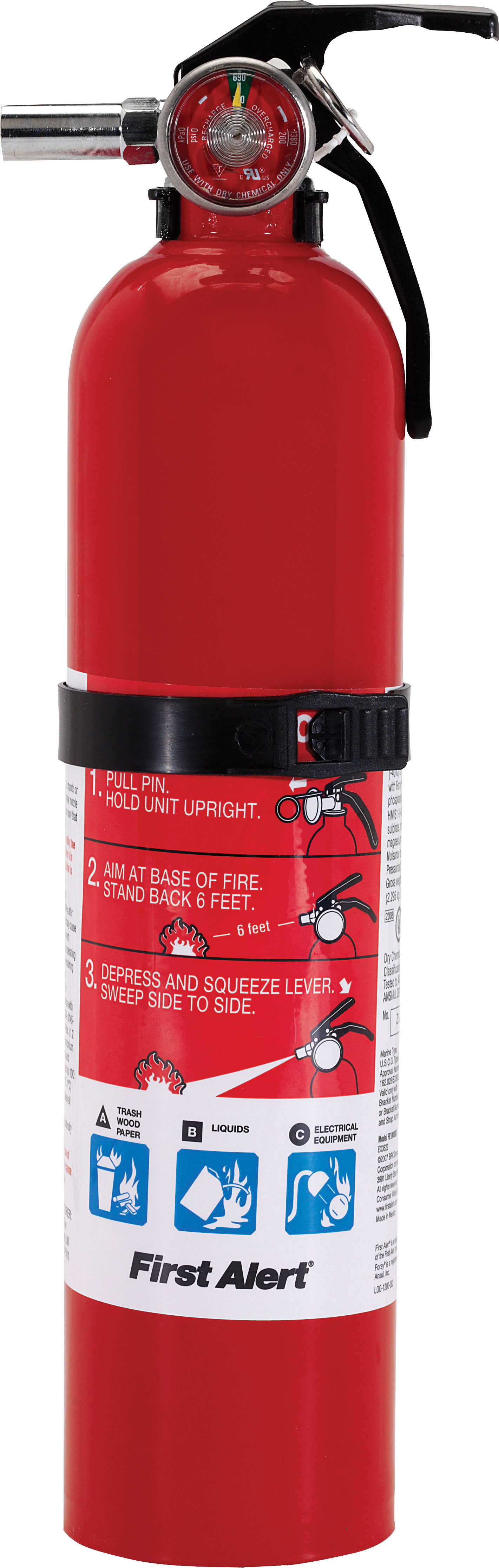FIRST ALERT Pro 2.5 Fire Extinguisher - View 1