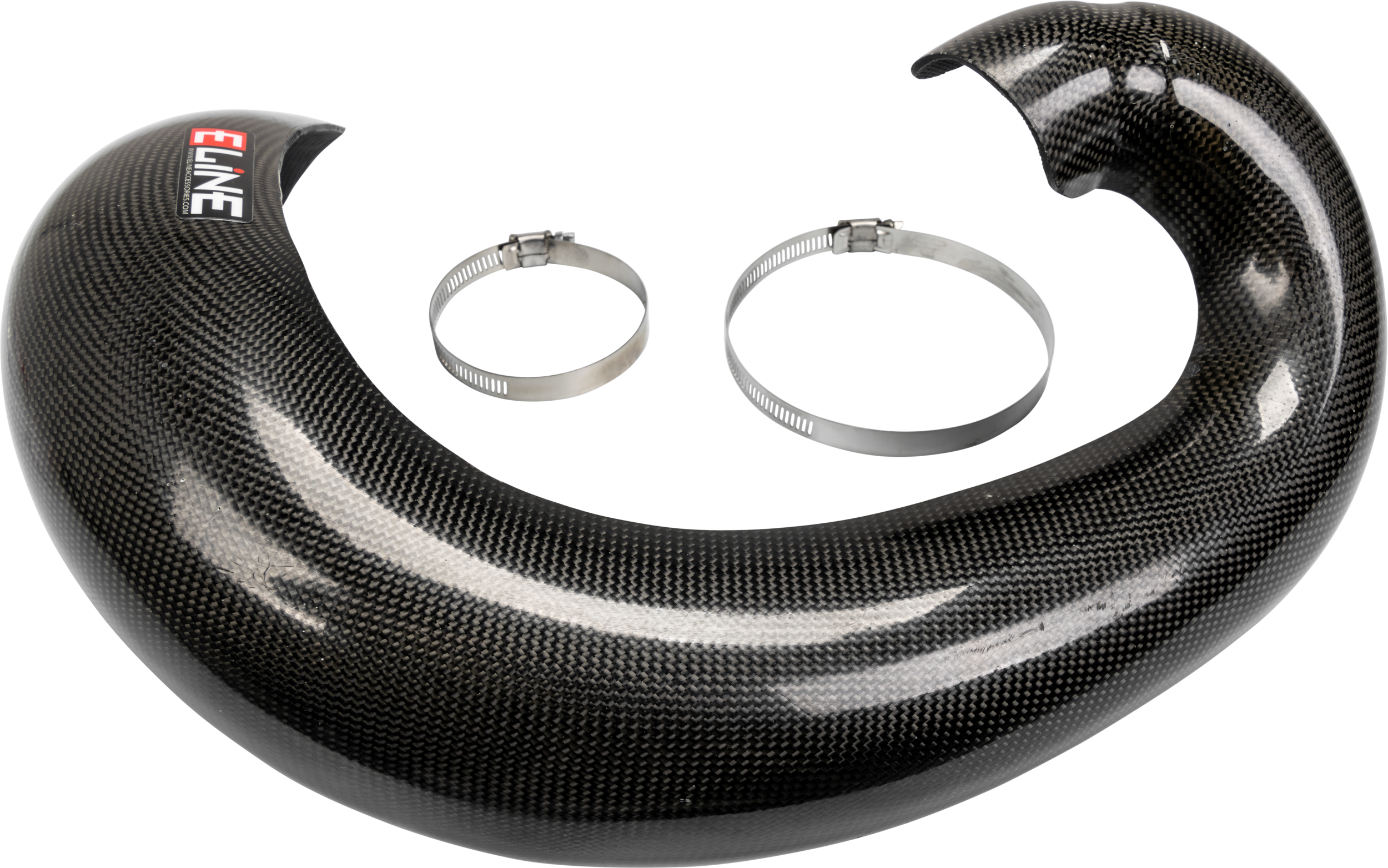 E-LINE ACCESSORIES Carbon Fiber Pipe Guards - View 1