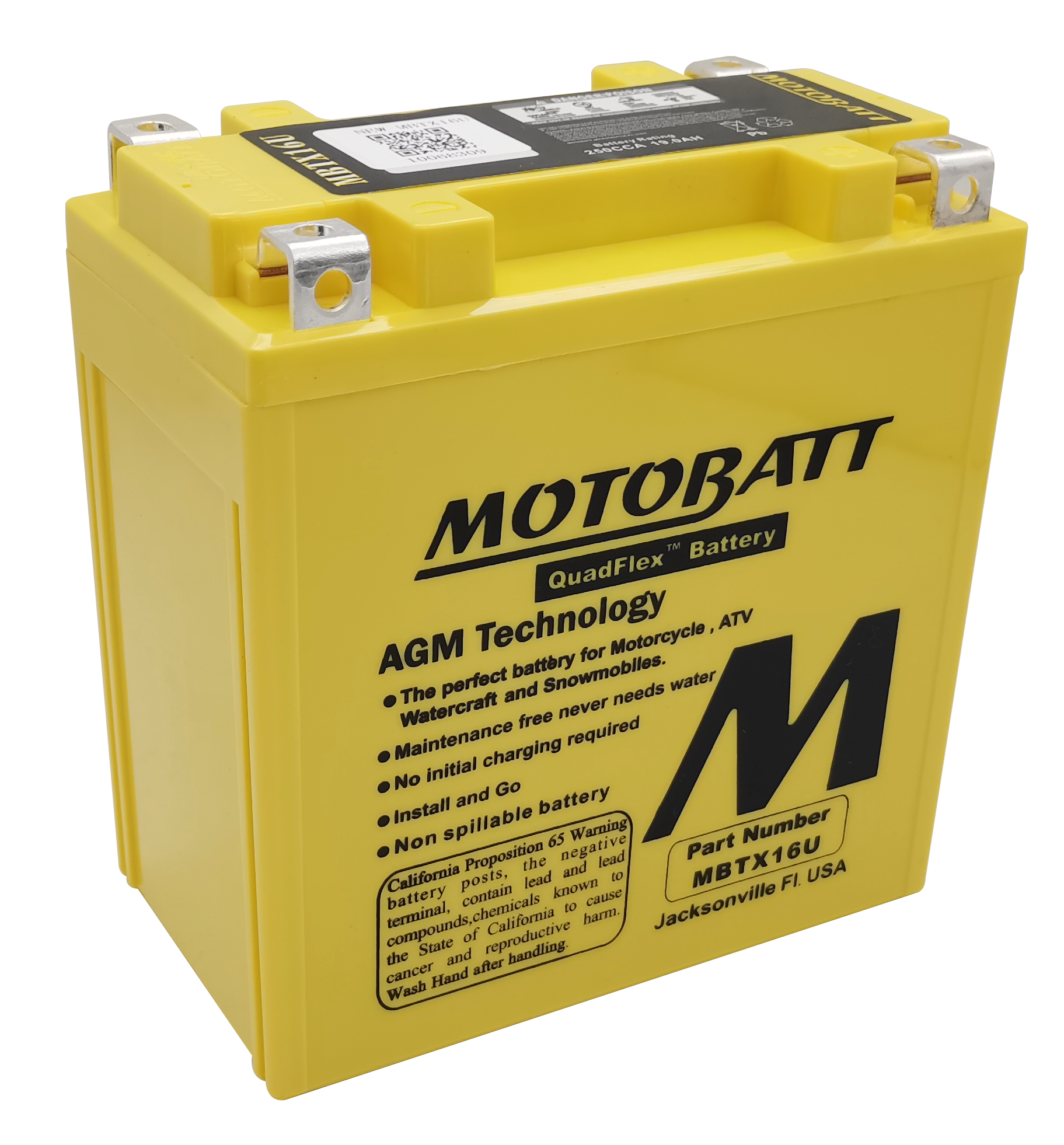 MotoBatt Quadflex AGM Batteries
