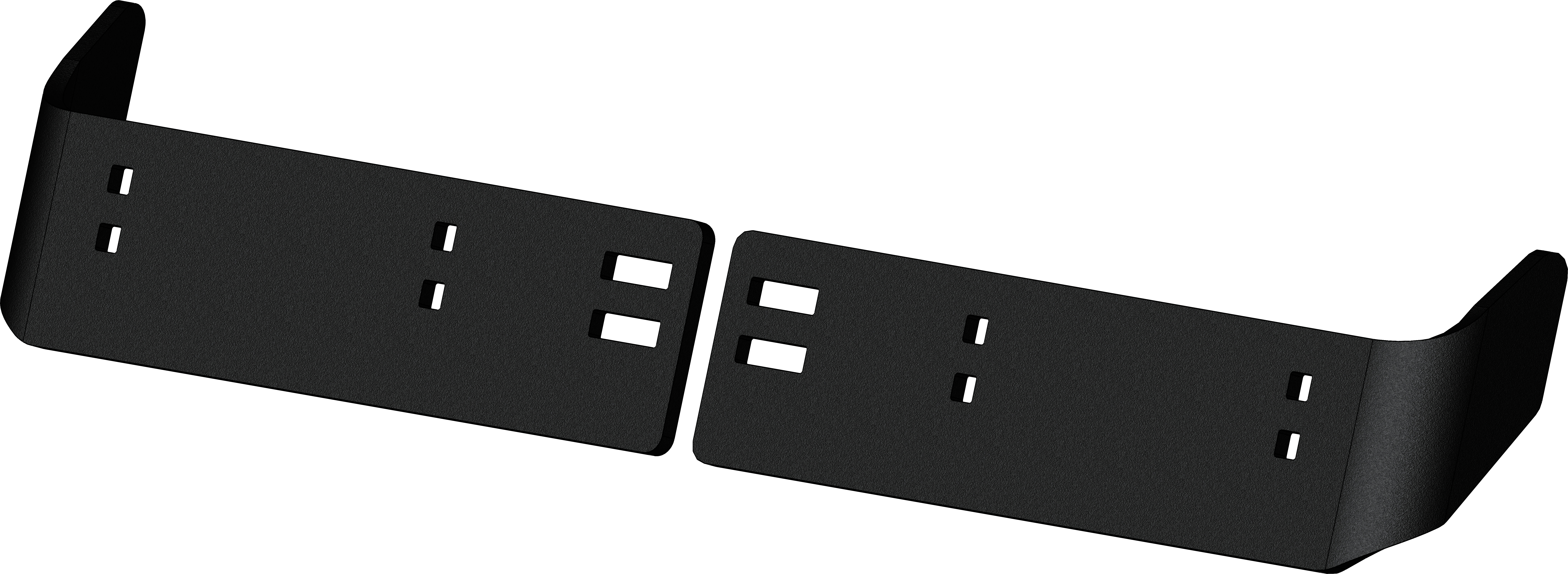 KFI Plow Curb Guards - View 1